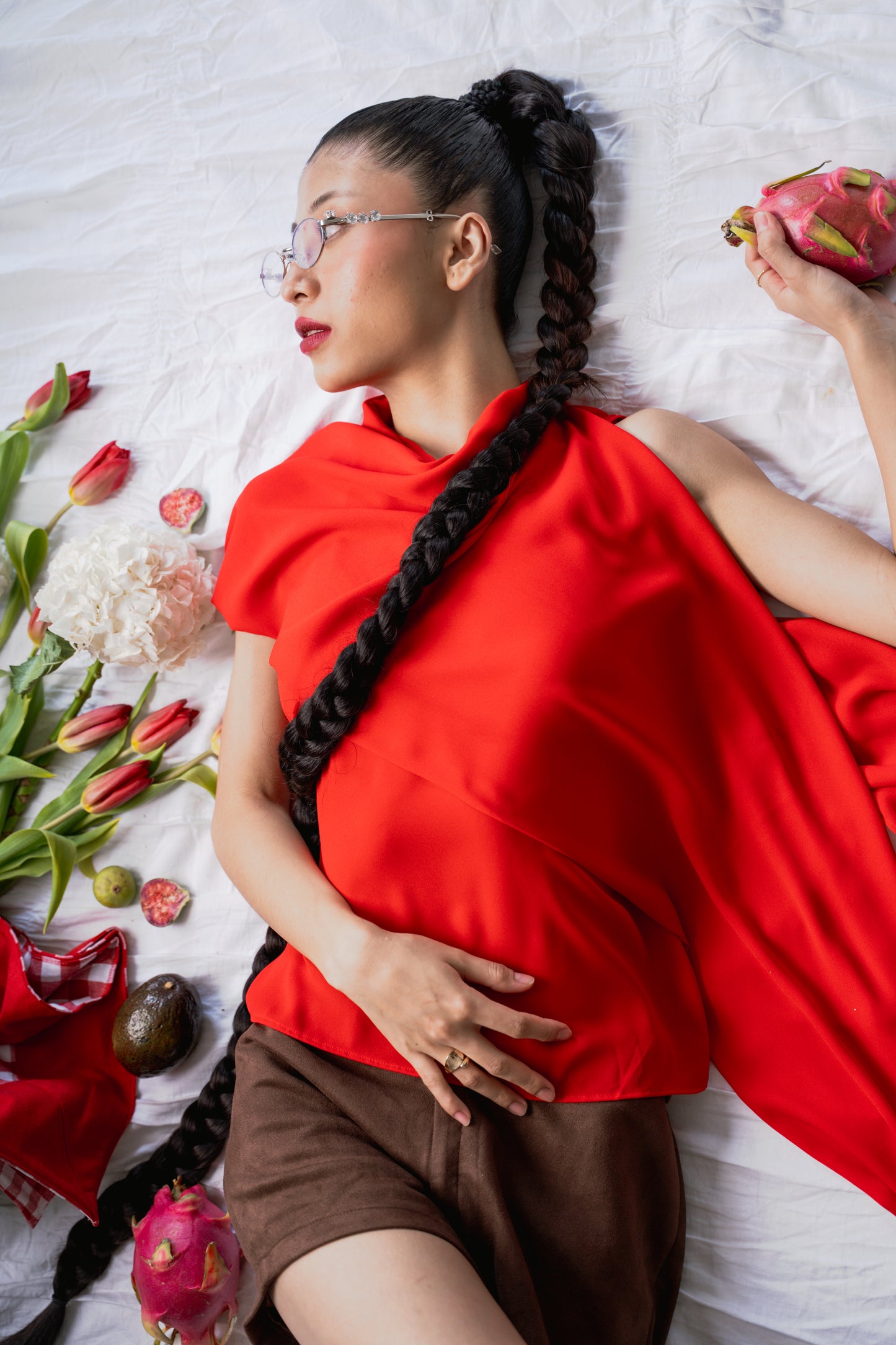 She Loves Masch Red Top