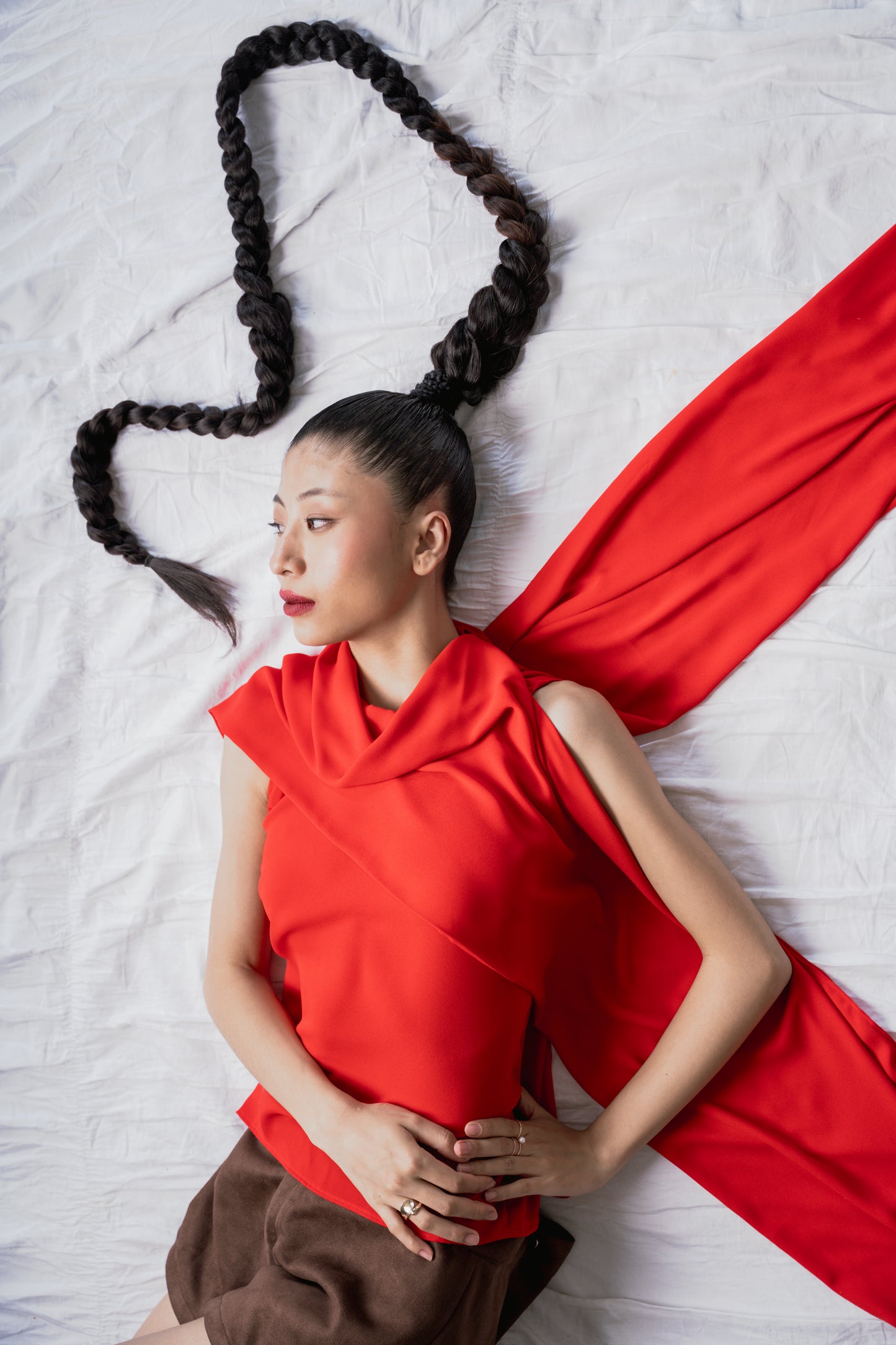 She Loves Masch Red Top